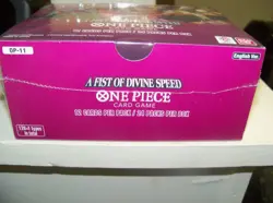 One Piece Card Game OP-11 A Fist of Divine Speed English Sealed Booster Box - Image 4