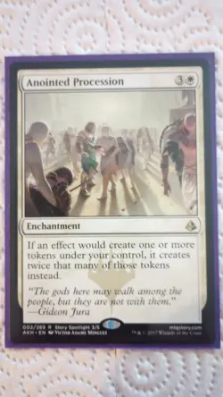 Magic: The Gathering Amonkhet Annointed Procession Card Near Mint Condition - Image 1
