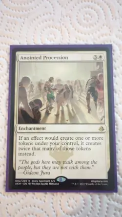 Magic: The Gathering Amonkhet Annointed Procession Card Near Mint Condition - Image 2