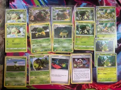Grass Starter Pokemon Collection Lot Of 91 Unique Cards E-Reader Vintage Lot - Image 4