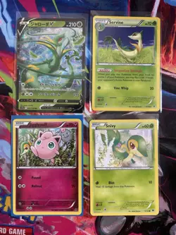 Grass Starter Pokemon Collection Lot Of 91 Unique Cards E-Reader Vintage Lot - Image 5