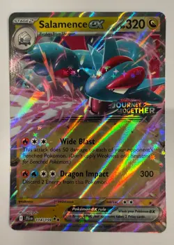 Salamence ex - (Journey Together Stamped) Double Rare Miscellaneous Cards & Prod - Image 1