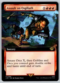2023 Lord of the Rings Assault on Osgiliath (Extended Art) Rare #386 - Image 1