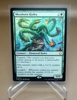 MTG Foundations Mossborn Hydra #107 R 0107 Regular Non-Foil NM/M - Image 2