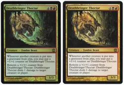 Deathbringer Thoctar x2 2x 2009 Alara Reborn (1-FOIL, 1 REG) Creature MTG NM AZ1 - Image 1