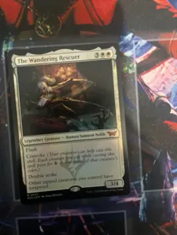 The Wandering Rescuer Duskmourn: House of Horror Foil - Image 1
