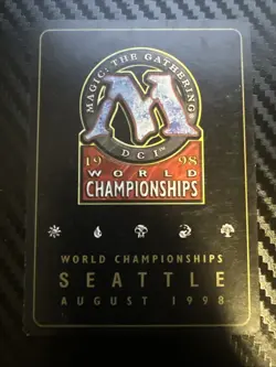 MTG Jackal Pup 1998 Ben Rubin Not Tournament Legal - World Championship #183 - Image 2