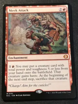 Meek Attack - ECL - MTG - EN - NM - 0151 - Image 1