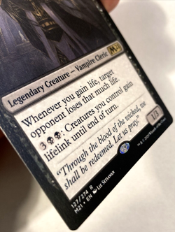 MTG Vito, Thorn of the Dusk Rose Core Set 2021 127/274 NM - Image 2