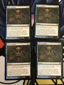 4 x Fate Transfer(NM) - Shadowmoor - MTG - Image 2