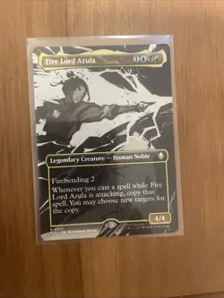 Fire Lord Azula (0313) (Borderless) MTG Avatar: The Last Airbender NM Non-foil - Image 1