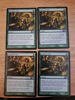 MTG - 4x Autumn's Veil - Core Set 2012 - Image 1
