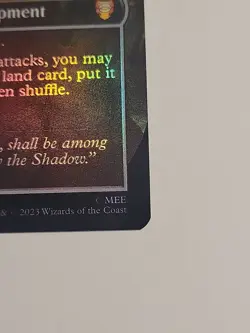 MTG Ring Of Barahir Sword of The Animist Borderless Foil Lord of The Rings 0355 - Image 3