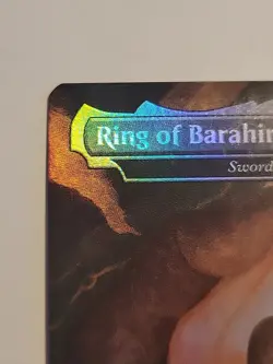 MTG Ring Of Barahir Sword of The Animist Borderless Foil Lord of The Rings 0355 - Image 5