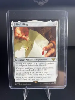 Bilbo’s Ring MTG Lord Of The Rings LTR #298 NM English - Image 1