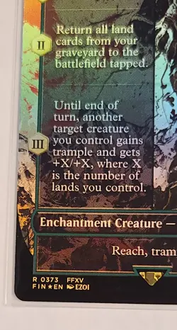 Summon: Titan (Borderless) Final Fantasy Foil - Image 4