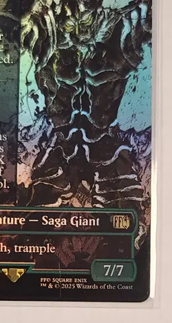 Summon: Titan (Borderless) Final Fantasy Foil - Image 5