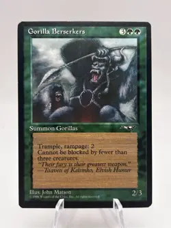 Gorilla Berserkers Alliances MTG LP - Image 1