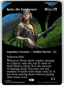 Kotis, the Fangkeeper (Borderless) R Tarkir: Dragonstorm 362 NM - Image 1