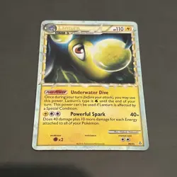 Prime Lanturn 86/95 Unleashed Holo Pokemon TCG Ultra Rare Near Mint Condition - Image 1