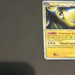 Prime Lanturn 86/95 Unleashed Holo Pokemon TCG Ultra Rare Near Mint Condition - Image 3