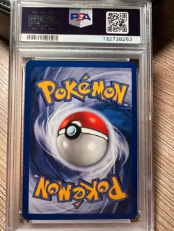 SWIRL 2000 Pokemon 1ST ED Dark Dugtrio Holo #6 PSA 8 NM-MT - 2025 Case - Image 3