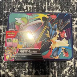 Pokemon TCG 2025 Fall Collector Chest Tin Sealed New - Image 1