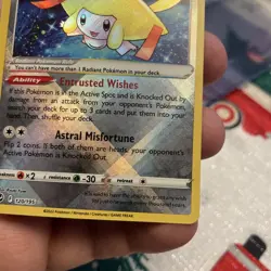 Pokemon TCG Radiant Jirachi Silver Tempest 120/195 Ultra Rare NM +Bonus FREESHIP - Image 5