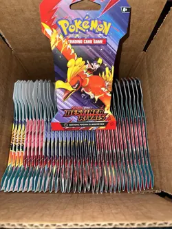 Destined Rivals Pokemon Sleeved Booster Packs LOT OF 36 (New/ Factory Sealed) - Image 1