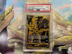 Pokemon SWSH076 Ultra Premium Collection Black Star Promo Zacian V PSA 9 MINT - Image 1