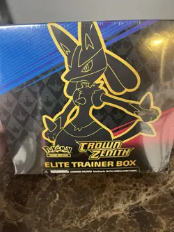 Pokemon Crown Zenith Elite Trainer Box Sealed - Image 1