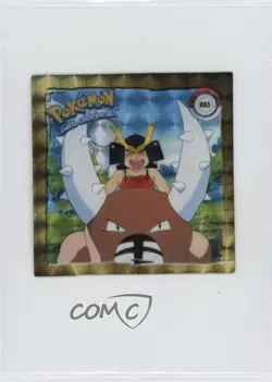 Pinsir Prism Foil Artbox Pokemon Stickers Series 1 Gold #R03 1999 - Image 1