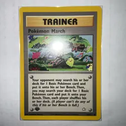 Pokemon March 102/111 Neo Genesis 1st Edition - LP+/NM - Image 2