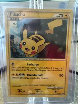 Pikachu HGSS03 Pokemon TCG: 2010 HGSS Black Star Promo - Image 1