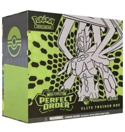 Mega Evolution-Perfect Order Pokemon Center Elite Trainer Box (ETB) PRESALE - Image 1