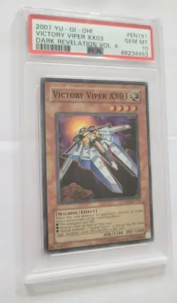 PSA 10 - YUGIOH - 2007 - DR04-EN191 - VICTORY VIPER XX03 - SUPER RARE - Image 1
