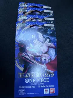 4x One Piece - The Azure Sea’s Seven Blister Pack Lot - Image 1