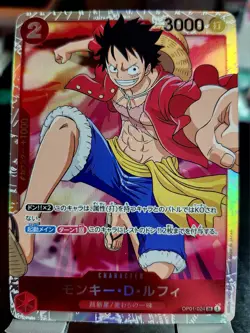 One Piece OP01-024 Monkey D Luffy SR JP - Image 1