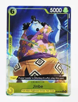One Piece Jinbe Full Art ST29-005 Egghead Holo Foil Promo Rare 🔥 Offers! - Image 1