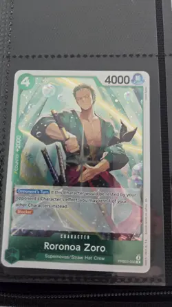 One Piece CCG Roronoa Zoro PRB02-006 Nm/mint Rare - Image 1
