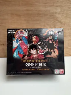 One Piece TCG OP-09 Emperors in the New World Booster Box Brand New & Sealed - Image 1