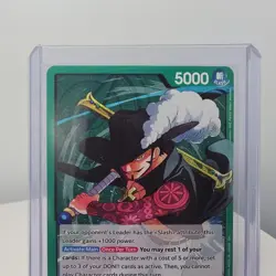 Dracule Mihawk - OP14-020 The Azure Sea's Seven Regular One-Piece CCG TCG - Image 3