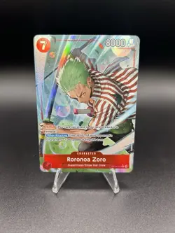 One Piece Roronoa Zoro (015) (Alternate Art) The Azure Sea’s Seven OP14 - Image 1