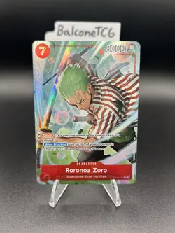 One Piece Roronoa Zoro (015) (Alternate Art) The Azure Sea’s Seven OP14 - Image 2