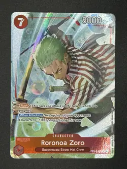 One Piece Roronoa Zoro (015) (Alternate Art) The Azure Sea’s Seven OP14 - Image 5