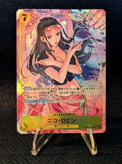 Nico Robin (Alt Art) EB03-055 SR ONE PIECE Heroines Edition Japanese Near Mint - Image 1