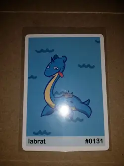 Pookiemoot Parody Card Fan Art Derpy Labrat - Image 1