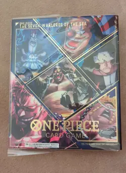 One Piece Seven Warlords 2nd Anniversary Binder Only Sealed (No Promo Cards) - Image 3