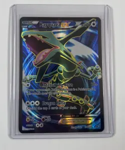 Rayquaza EX 104/108 XY Roaring Skies 2015 Full Art Holo Pokemon Card TCG LP - Image 1
