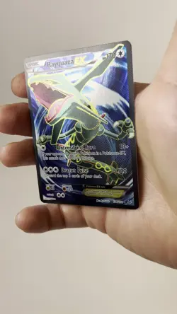 Rayquaza EX 104/108 XY Roaring Skies 2015 Full Art Holo Pokemon Card TCG LP - Image 2